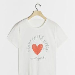 Anthropologie New York City Graphic Tee